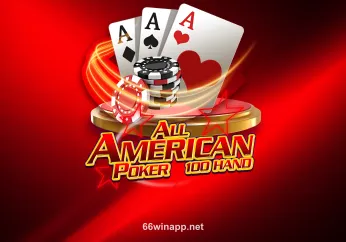 Hình ảnh trò chơi All American Poker 100 Hand tại 66win